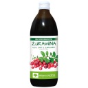 Brusnicová šťava 100% 500ml bez konzervantov, CUKOR