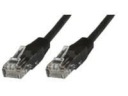 MicroConnect U/UTP CAT5e 1,5M čierne PVC