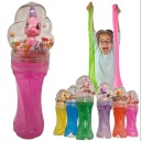 SLIME PLASTOVÉ GLITRE V RÚRKE LEPKOVÁ + POSTAVA GUĽA JEDNOROŽCA