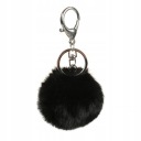 Ozdobná Pompom Deep Black kabelka Humbag Obag