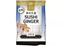 Zlatá korytnačka biely marinovaný zázvor na sushi 240g