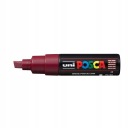 MARKER s UNI POSCA PC-8K DARK RED farbou