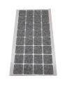 TVRDÉ PLSTENÉ PODLOŽKY PRE SIVÝ NÁBYTOK 25X25 POWER