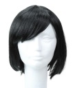 Parochňa krátka na karnevalový večierok s parochňami 30cm