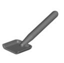 LEGO 3837 SHOVEL tmavosivá DBG NEW (1g)