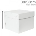 CAKE BOX HIGH CAKE 30x30x25cm 1 ks