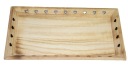 DREVENÝ STOJAN NA SVIEČKU 33 × 15 × 3,5 cm
