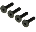 10x skrutka M6x20 mm s nábytkovou skrutkou s vnútorným šesťhranom metrická