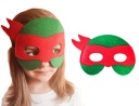 PLSTENÁ MASKA NINJA KORYTNAČKY RAPHAEL KARNEVAL
