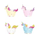 Košíčky na muffiny Unicorn 8 ks.
