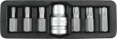 YT-0416 TORX BEZPEČNOSTNÉ SKRUTKOVACIE HROTY, T25-T55, 7 KS YATO