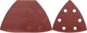 YATO DELTA brúsny papier pre multitool 10ks P-80 YT-34690