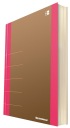 Zápisník Life organizér 165x230mm 80 kariet ružový