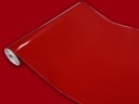 Červená lesklá PVC nábytková dyha na nábytkové police