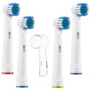 4x PRECIZNÁ ČISTÁ KEFKOVÁ HLAVA ORAL-B + KRYT NA Hrot
