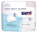 SENI SOFT Super hygienické vložky 40x60cm 5 ks