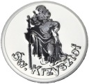 NÁLEPKY NÁLEPKA 3D ZNAK SV. CHRISTOPHER