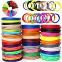 PLA FILAMENT PRE 3D PEROR NÁPLŇ 100M 20 FARIEB MIX FAREBNÉ NÁPLNE