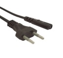 Napájací kábel 230V osmička 1,2m RTV 2PIN jazvečík 2pin