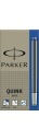 Štandardné kazety Parker blue - 5 ks