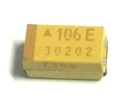 10uF 25V tantalový kondenzátor SMD puzdro 6032