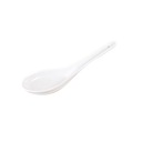 Biela porcelánová lyžica 13,5 [3307176]