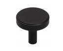 LOFT guľatý nábytkový gombík GU18 MAT BLACK 30 mm