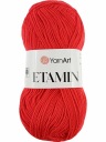 YarnArt Etaminová priadza 30 g 180 m farba 434 červená