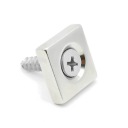 SADA: MAGNET 14x14x3 mm otvor 7/3,5 NA SKRUTKU
