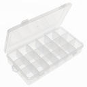 Organizérový kontajner s 18 priehradkami 23x11x4,2