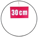 ČIERNY krúžok/ráfik pre lapače snov a makramé 30 cm