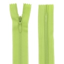 Zipsy kryté 55cm ZELENÉ JABLKO 1 ks.