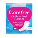 CAREFREE Cotton Feel slipové vložky neparfumované Normal 56 ks