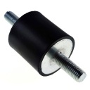 Vibračný izolátor Typ A 40X30 M8X15 60 ShA