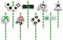 NARODENINOVÉ SLAMKY s POSTAVIČKAMI - KONZOLA XBOX NARODENINOVÉ VÍLY HRY - 8 ks.