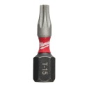 MILWAUKEE BIT IMPACT TX15 TORX 15 25 mm