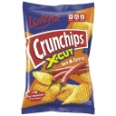 CRUNCHIPS Vlnité chrumky X-CUT Hot&Spicy Spicy 140g LORENZ