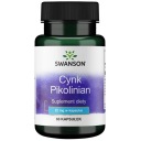 SWANSON ZINC PICOLINATE 22 mg 60 kapsúl.