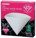 Hario V60-02 biele kvapkacie papierové filtre, 40 ks, ORIGINÁL