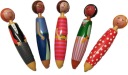 Bábiky BALLPOINT BALLPOINT hrubé 13 cm MODRÉ 5 KS