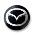 NÁLEPKA NA KĽÚČ A INÝ ZNAK MAZDA 14mm