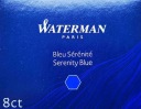 ORIGINÁLNA NÁPLŇ NA PERÁ Waterman DLHÁ / MODRÁ