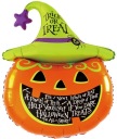 Fóliové balónové tekvicové halloweenske ozdoby 91cm