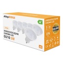 GU10 3W LED žiarovka (Sada 6 ks) Prémiovo EFFICIENT