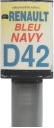 RENAULT D42 BLEU BLUE NAVY FARBA NA ŠKRABANINY ARA