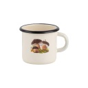 HRNČEK SMALTOVANÝ 400ML HRNIEC NA HUBOVÉ MLIEČKO 8CM