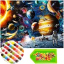 Diamantový vyšívací SET COSMOS DIAMANTOVÁ MALBA 5D Diamantový mozaikový obraz