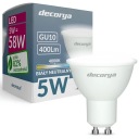 LED ŽIAROVKA SMD GU10 Decorya 5W 4000K CCD NEBLIKAJÚCA NEUTRÁLNA BIELA