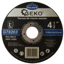 GEKO PREMIUM KOVOVÉ REZNÉ KOTOUČE 115X1,6 INOX