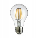 LED FILAMENT žiarovka A60 E27 6W 48W TEPLÁ - FIBRAM